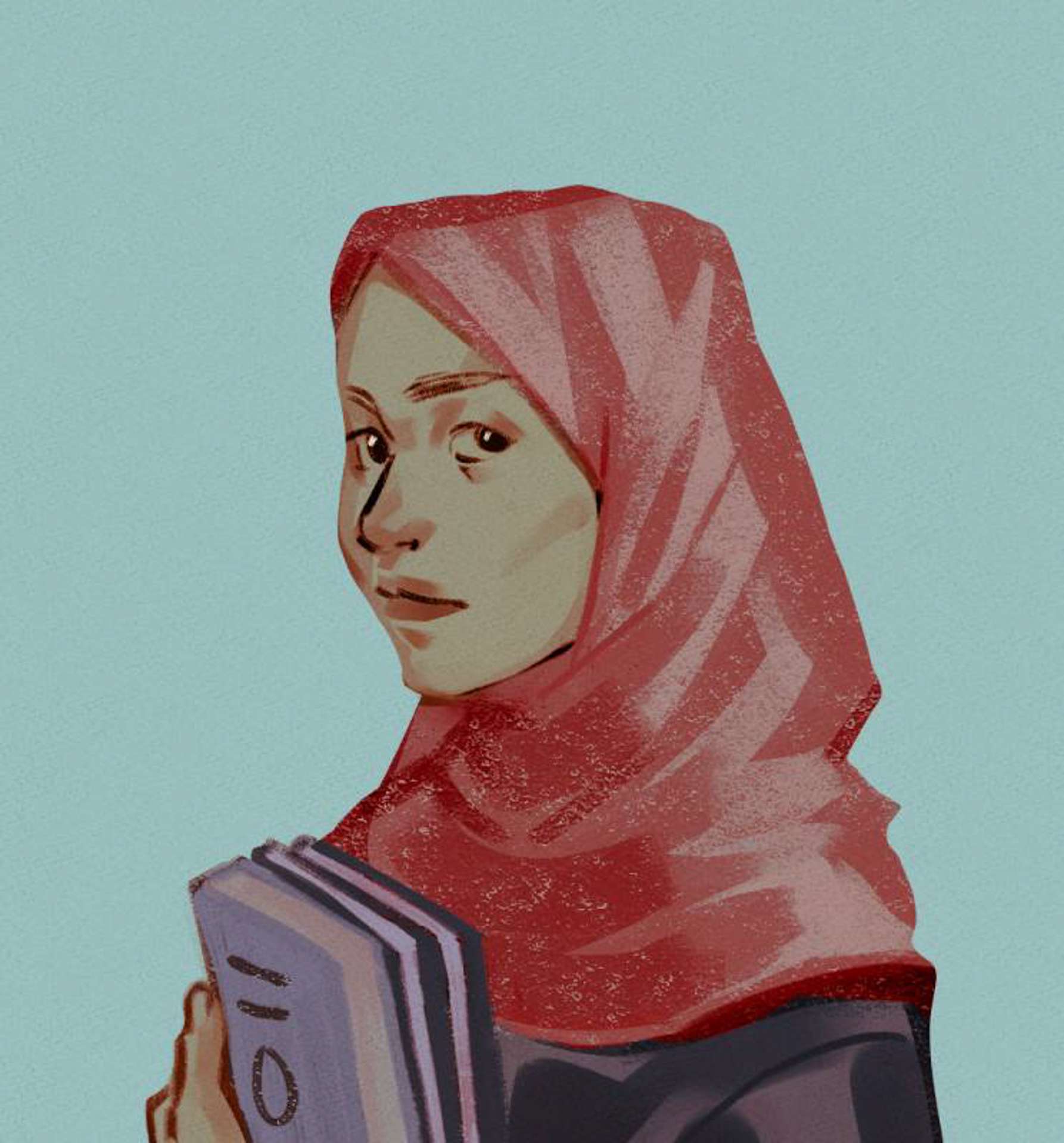 Portrait of Hafsa